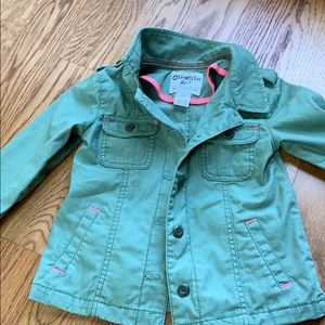 Oshkosh B’Gosh Army Jacket girl’s Sz 4T